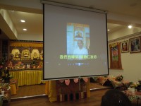 雪歌仁波切與大家連線，給予祝福